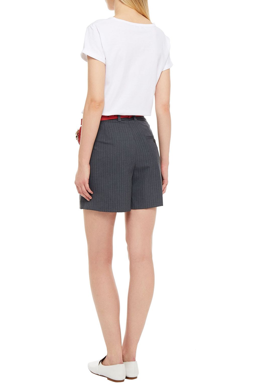 MAISON LABICHE Embroidered cotton-jersey T-shirt