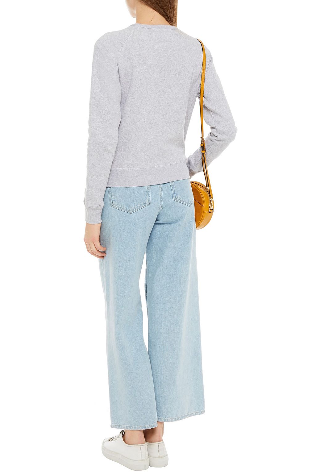 MAISON LABICHE Rainbow cotton-fleece sweatshirt