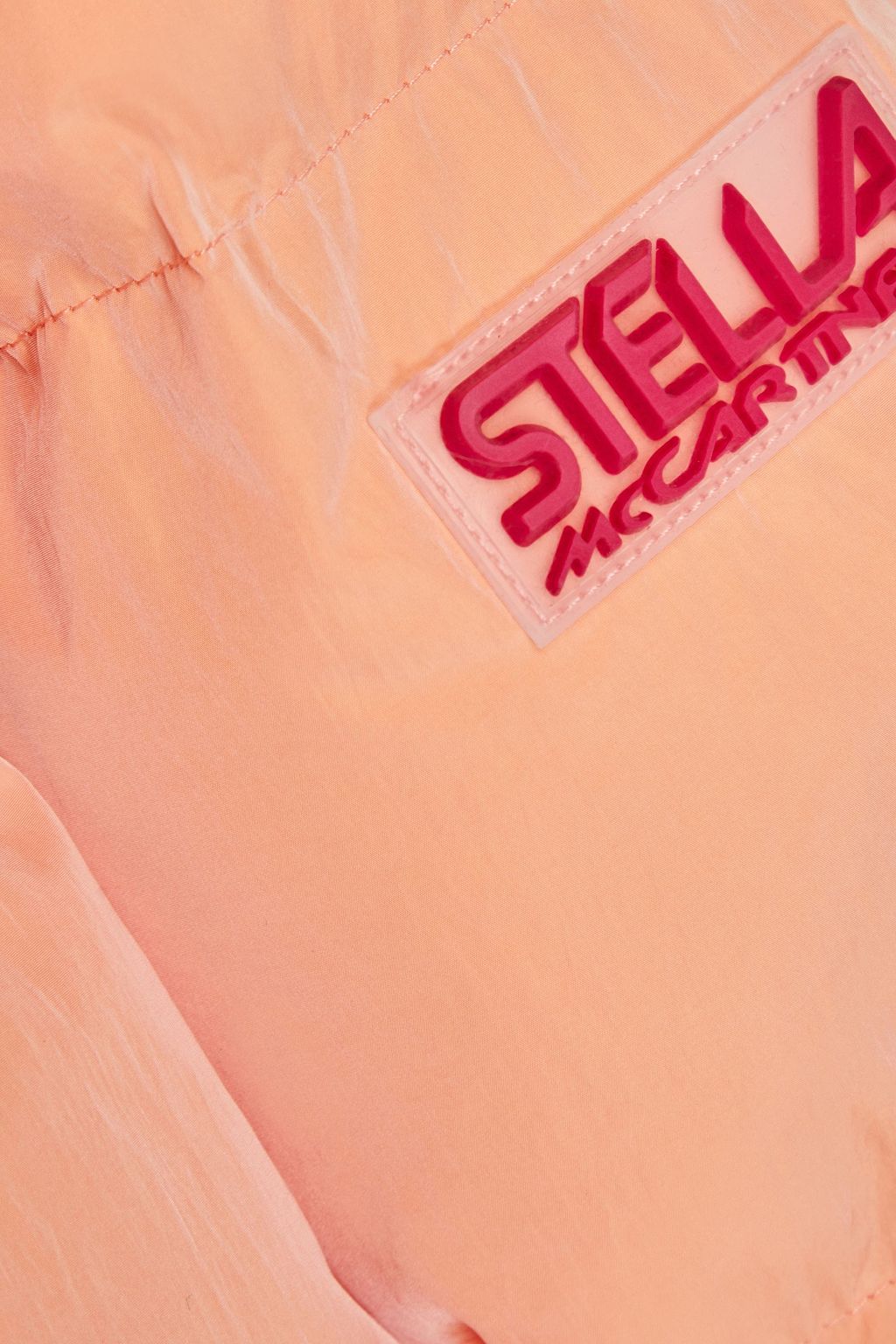 STELLA MCCARTNEY 퀼팅 쉘 후드 재킷