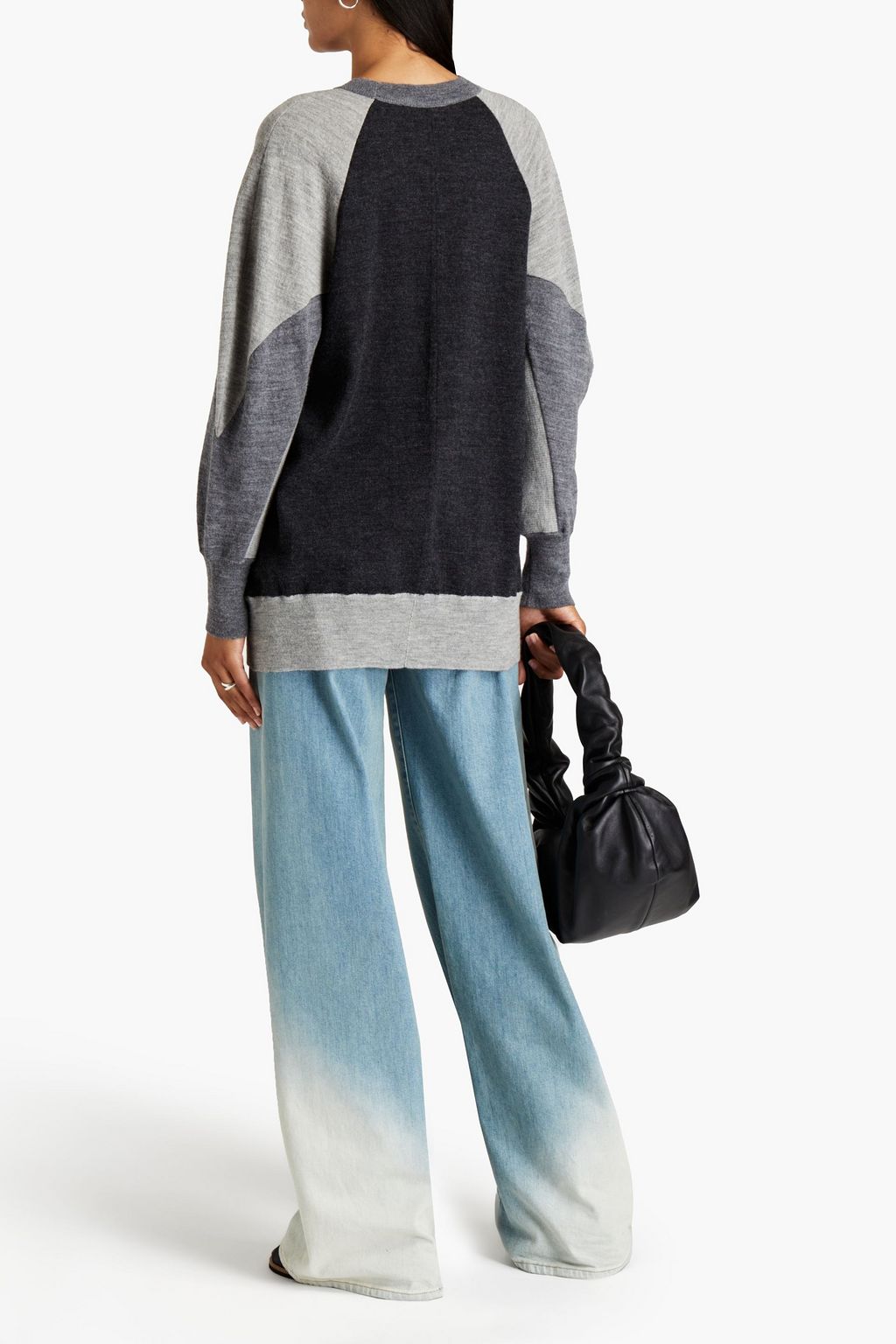 STELLA MCCARTNEY ウール混 セーター カラーブロック