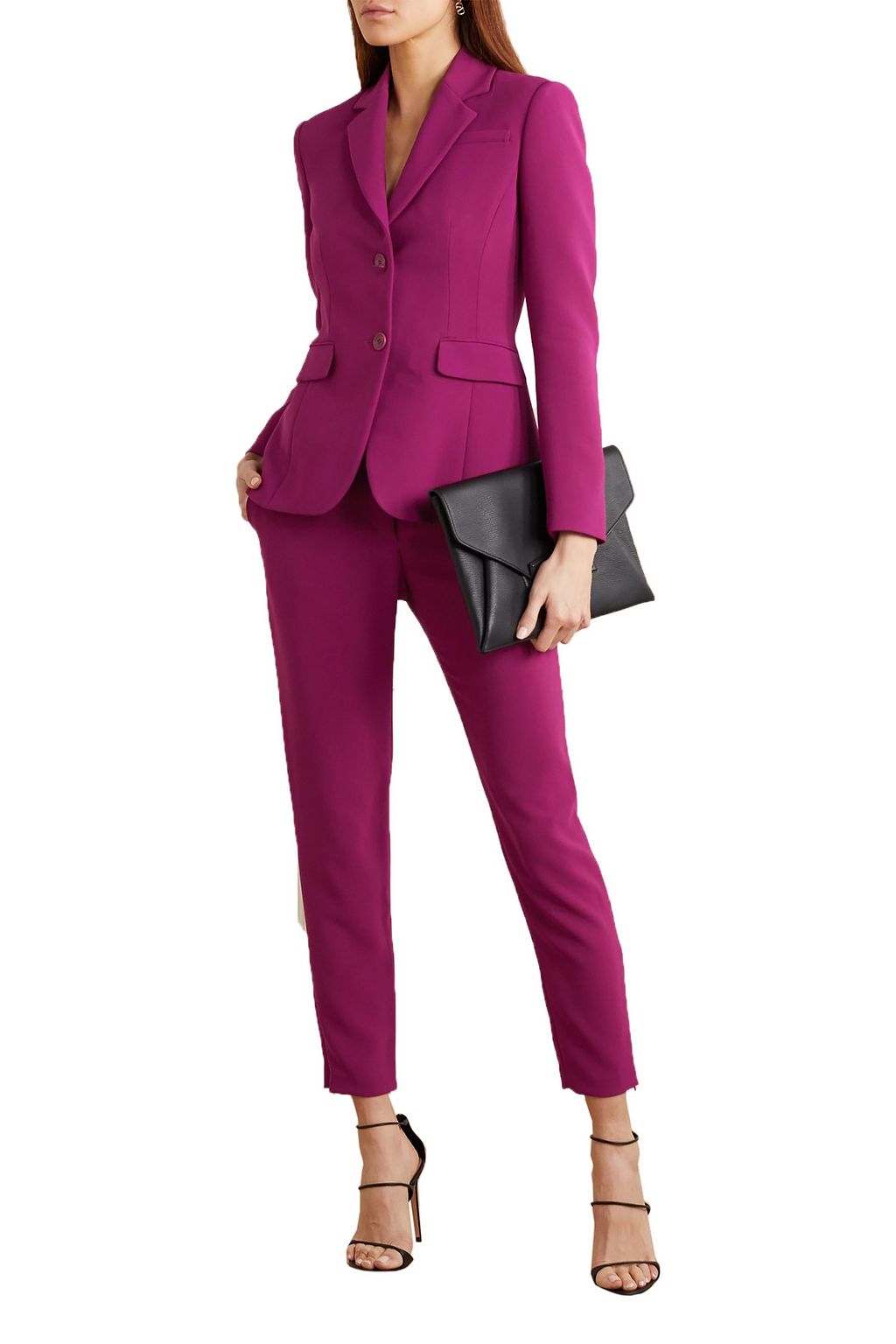 ALTUZARRA Henri cropped cady slim-leg pants