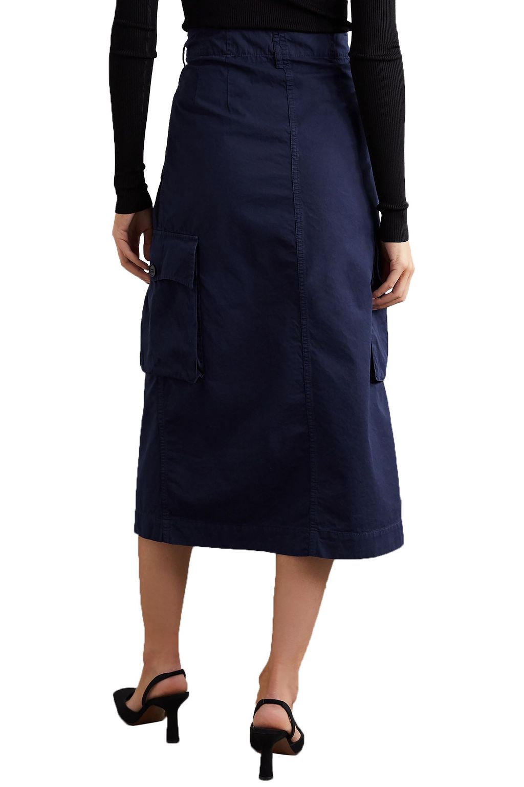 DRIES VAN NOTEN Cotton-twill skirt