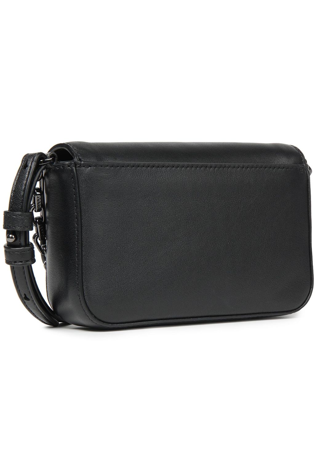 DKNY Pebbled-leather shoulder bag