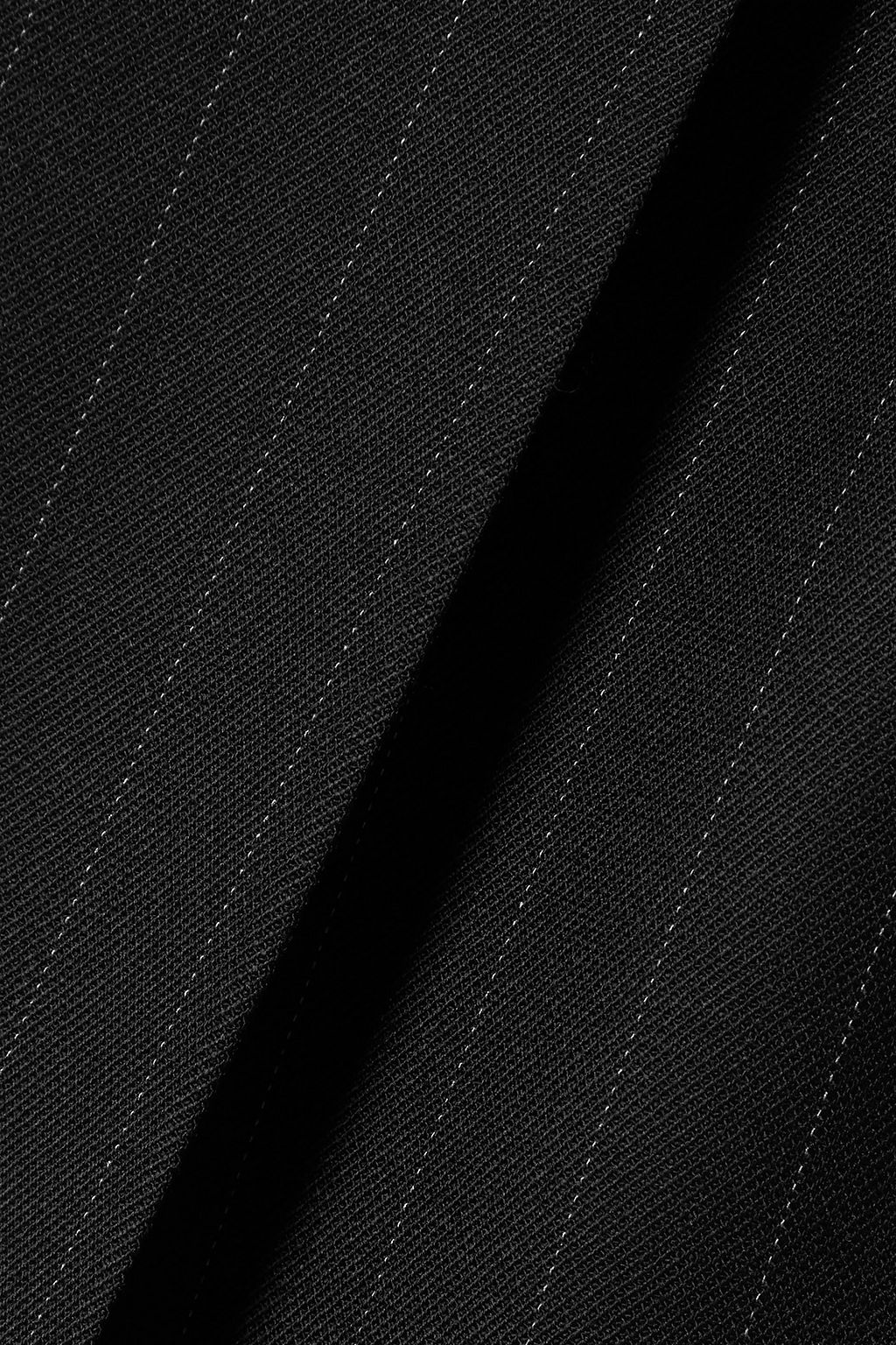 NILI LOTAN Montana cropped pinstriped wool-blend twill tapered pants