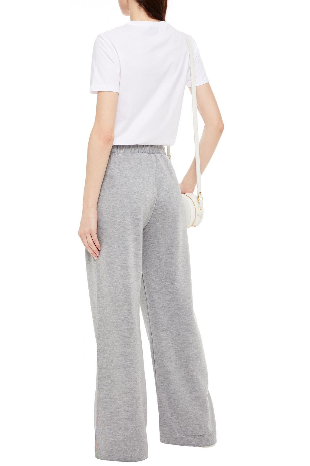 ÊTRE CÉCILE Felicity mélange stretch-jersey track pants