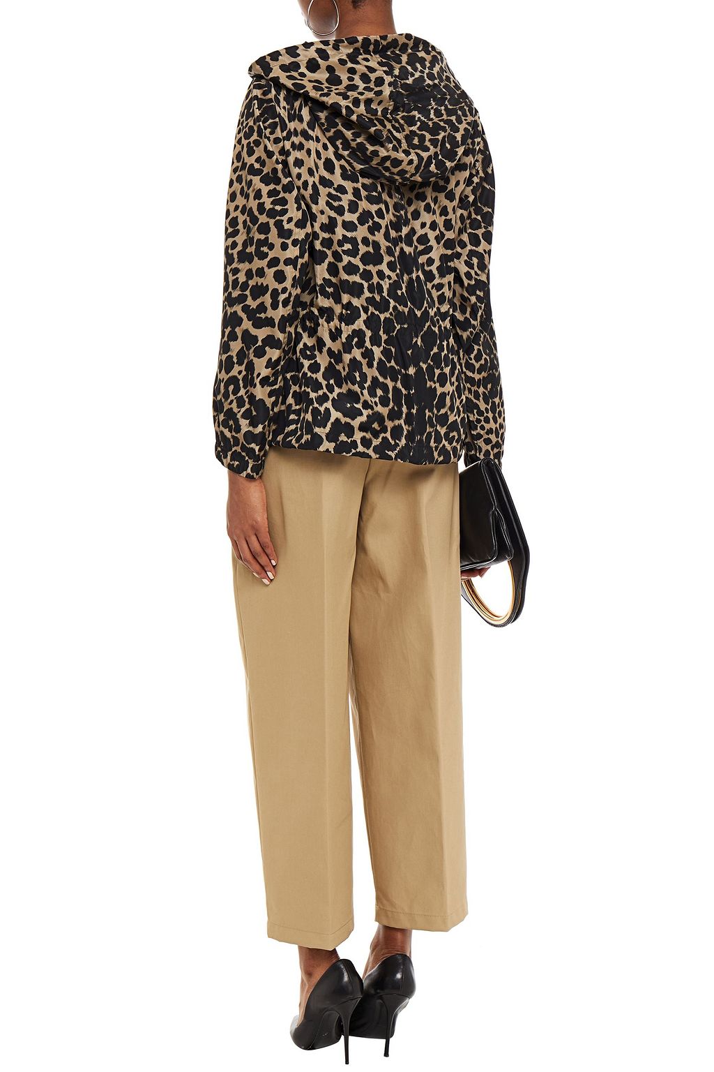 DRIES VAN NOTEN Leopard-print shell jacket