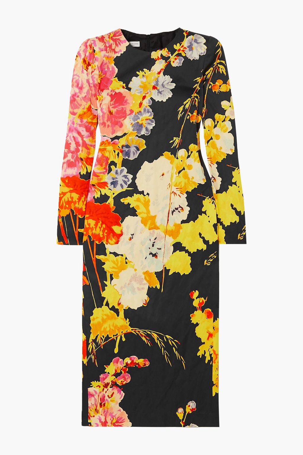 dries van noten floral dress