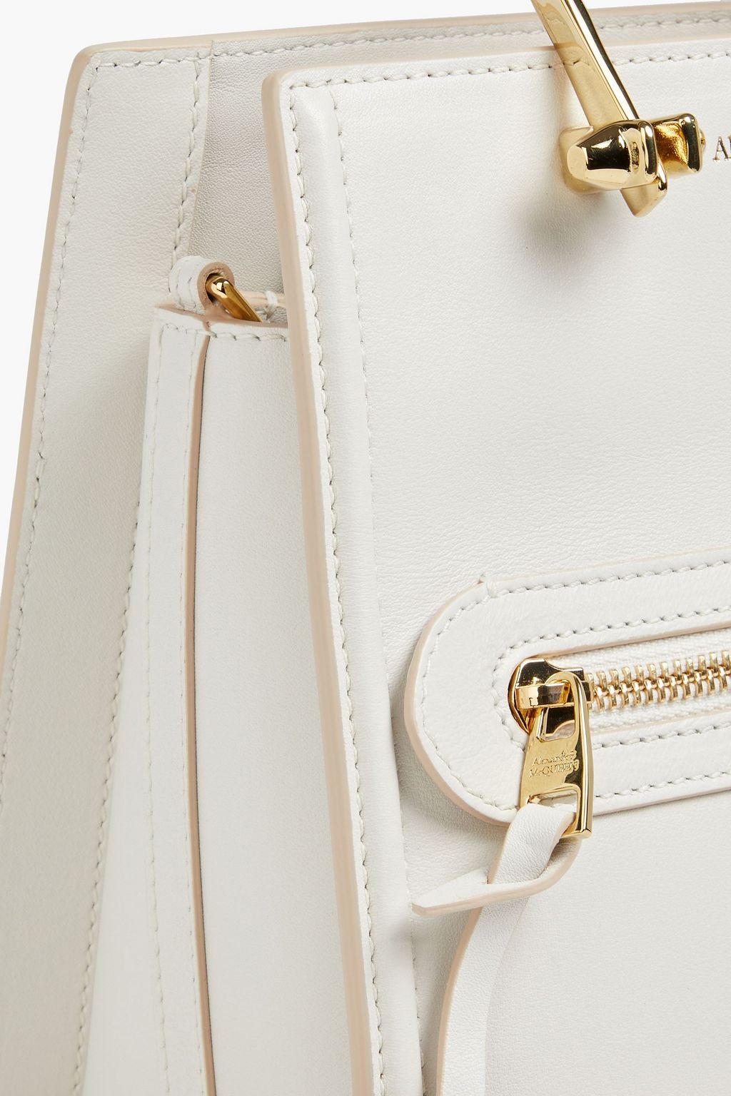 MCQUEEN The Short Story leather shoulder bag
