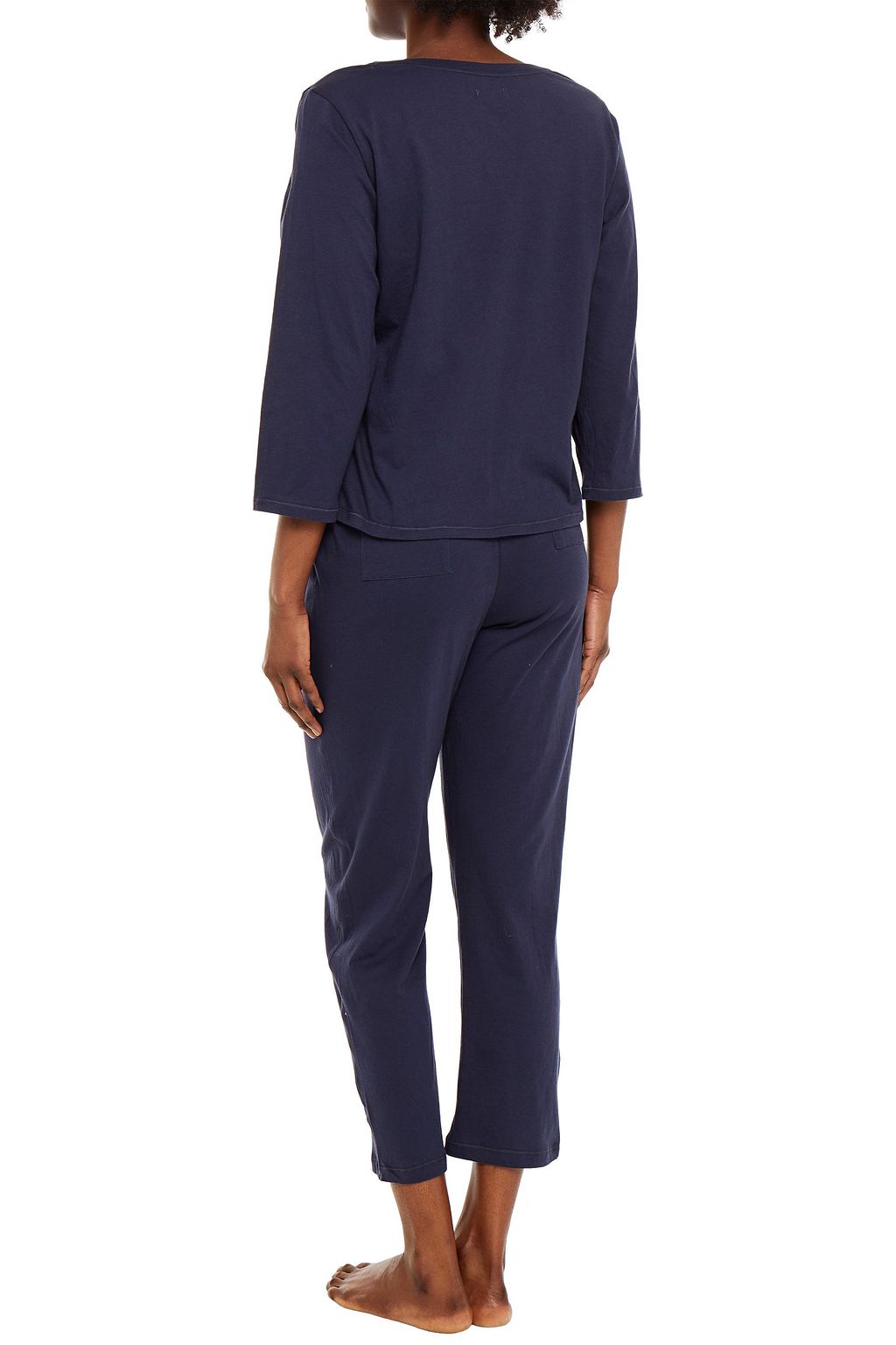 NATURAL SKIN Organic cotton-jersey pajama top
