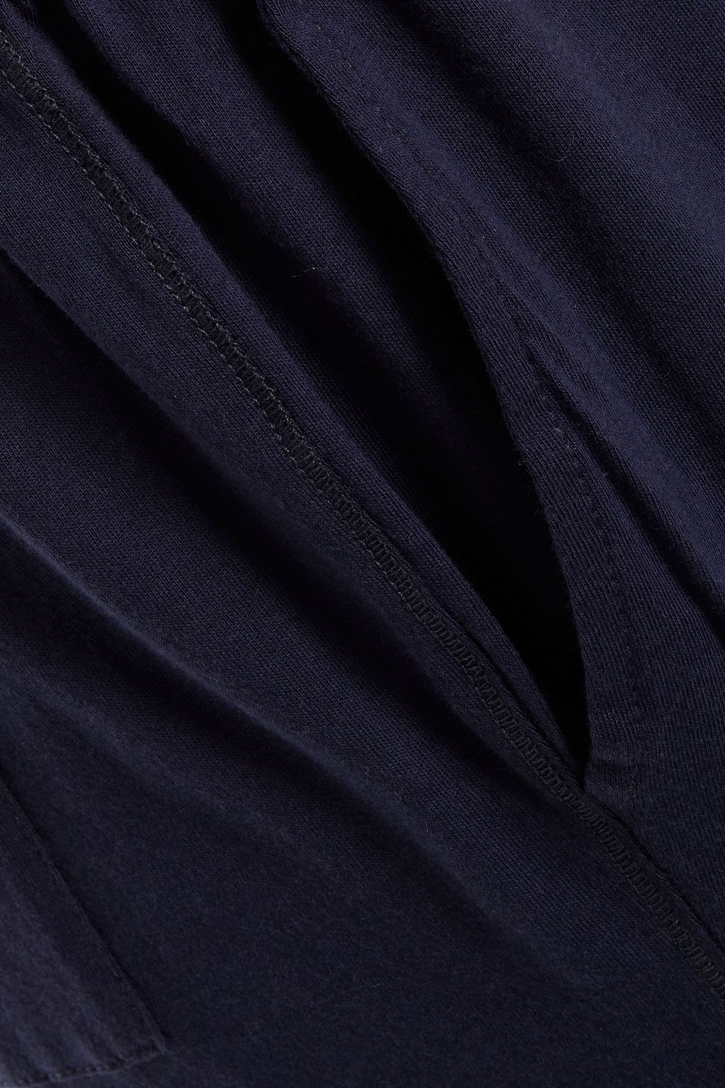 NATURAL SKIN Cropped organic cotton-jersey pajama pants