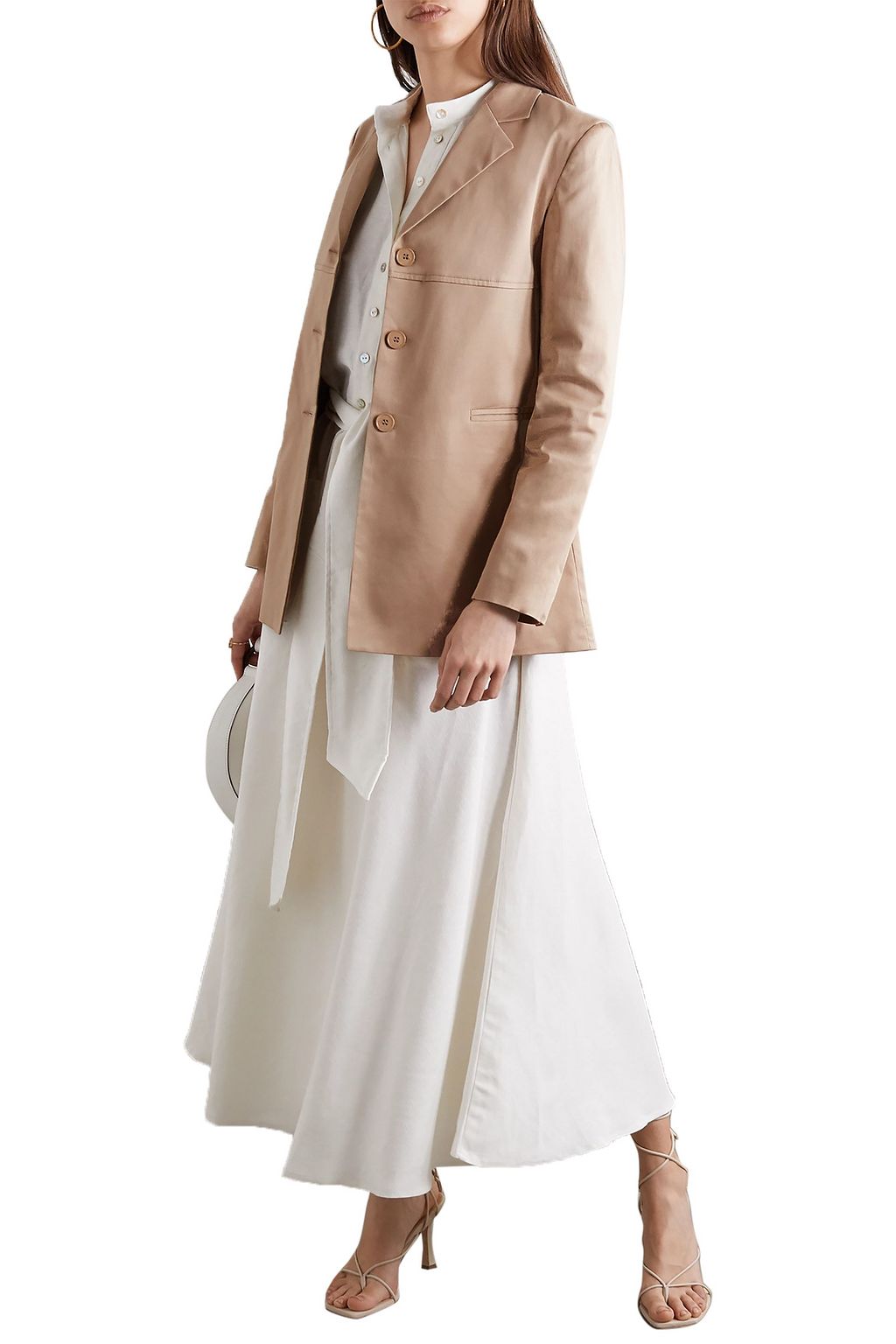 ÀCHEVAL PAMPA Borges stretch-cotton satin jacket