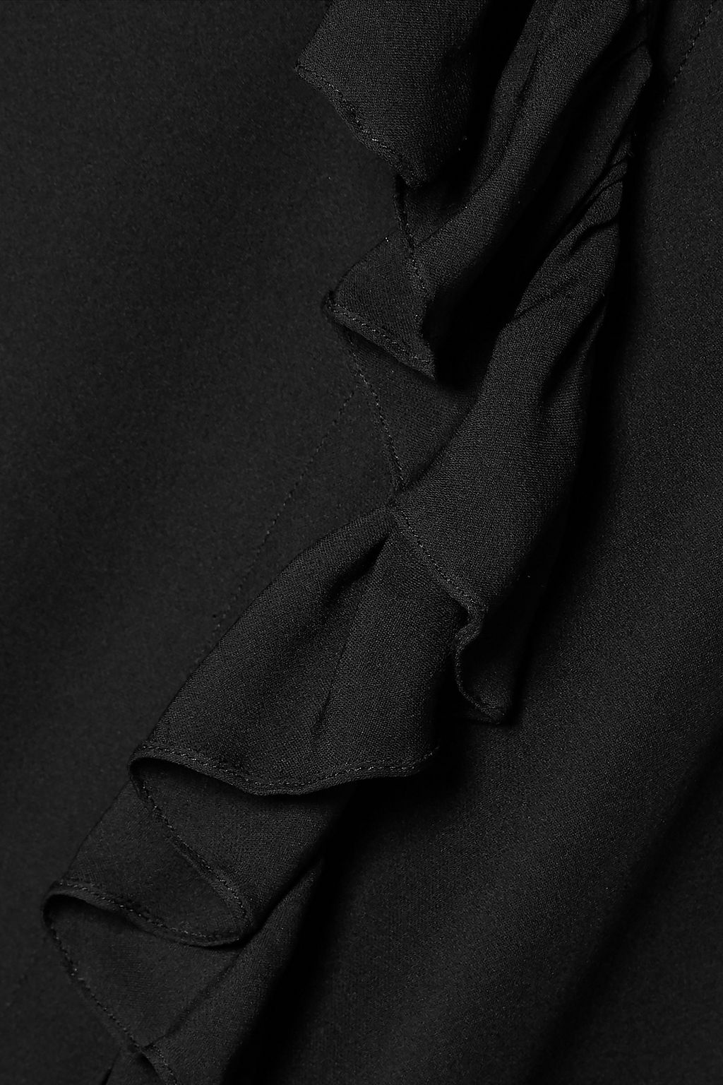 NILI LOTAN Cecily ruffled silk-georgette blouse