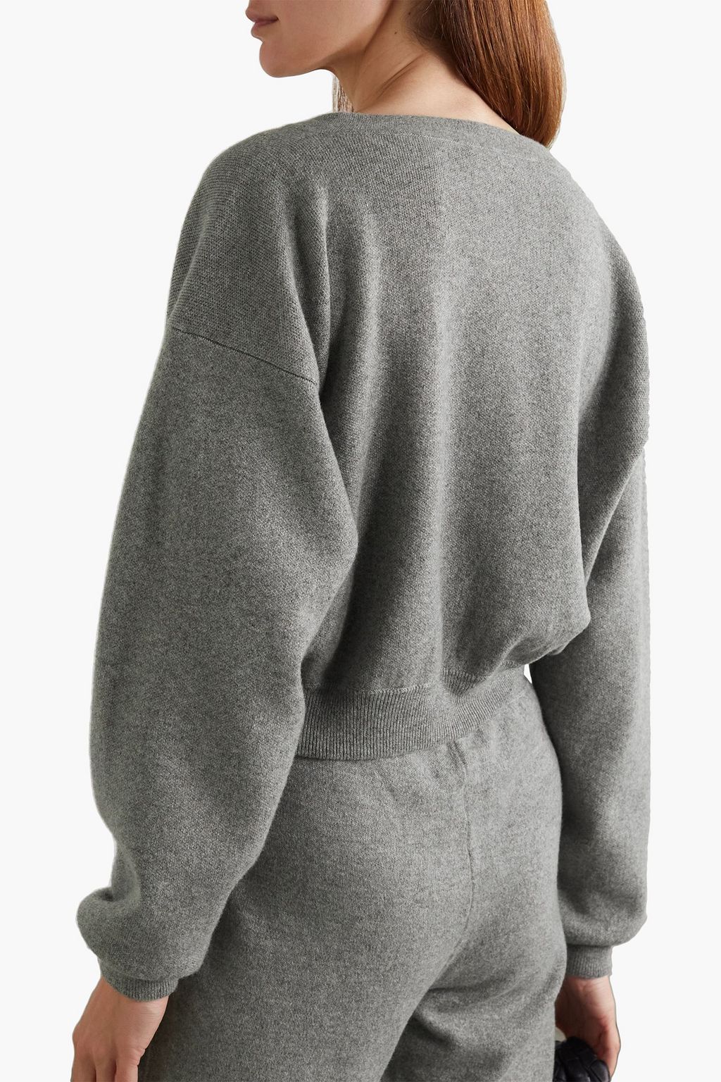 ALAÏA カシミヤ クロップドカーディガン