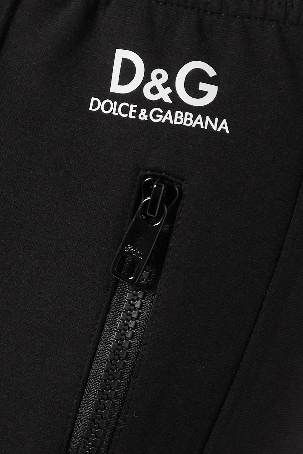 DOLCE&GABBANA Logo-print jersey track pants