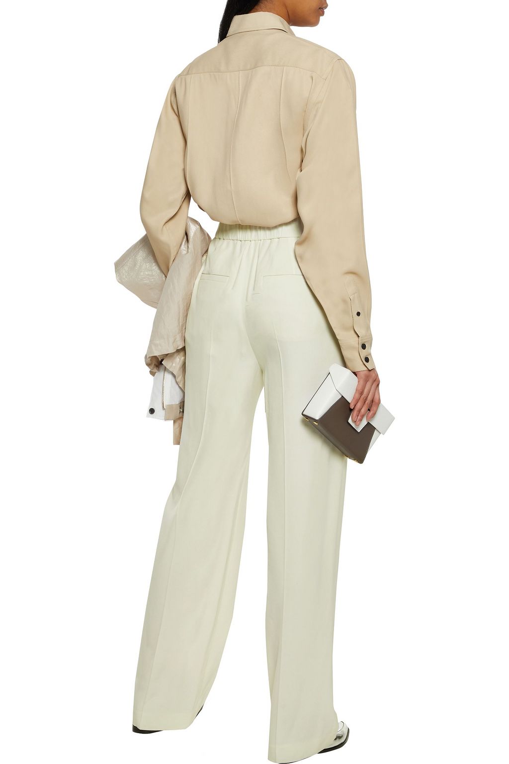 BRUNELLO CUCINELLI Twill straight-leg pants