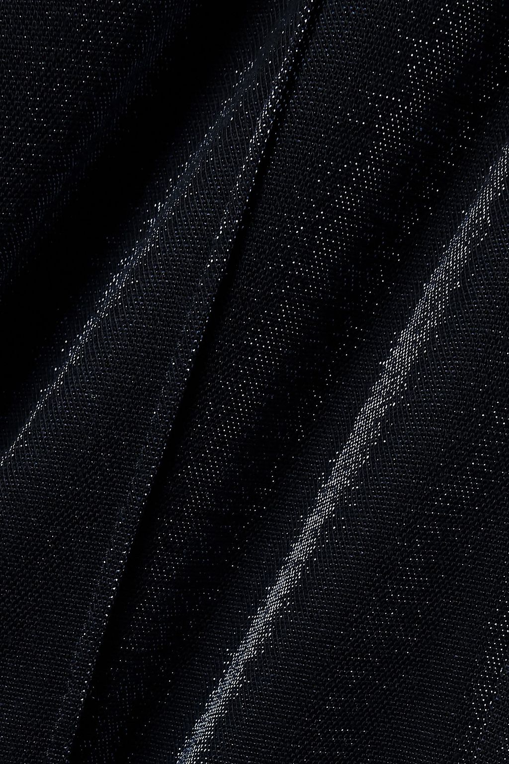 LAPOINTE Metallic piqué straight-leg pants