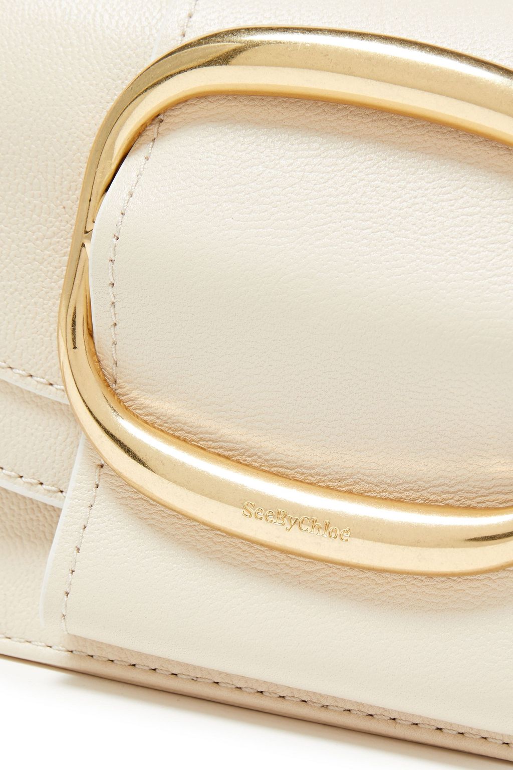 SEE BY CHLOÉ Hopper textured-leather shoulder bag