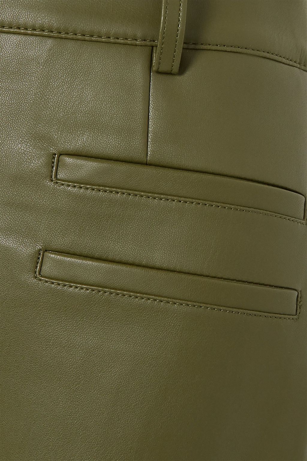 REJINA PYO Finley cropped cotton and silk-blend slim-fit pants