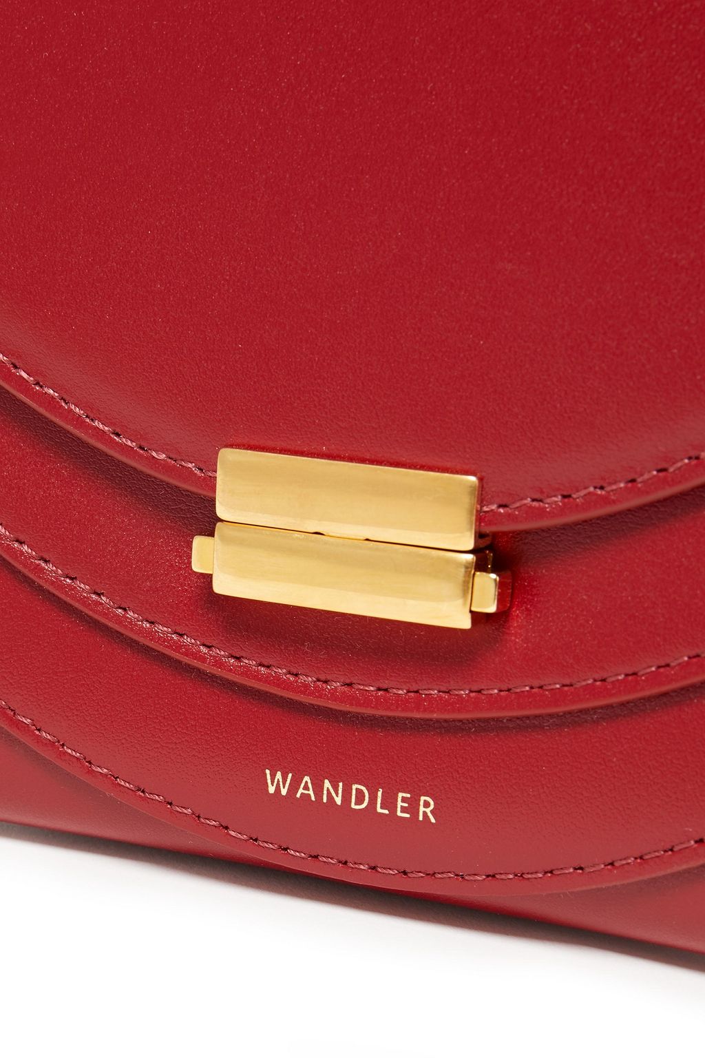 WANDLER Luna mini  leather shoulder bag