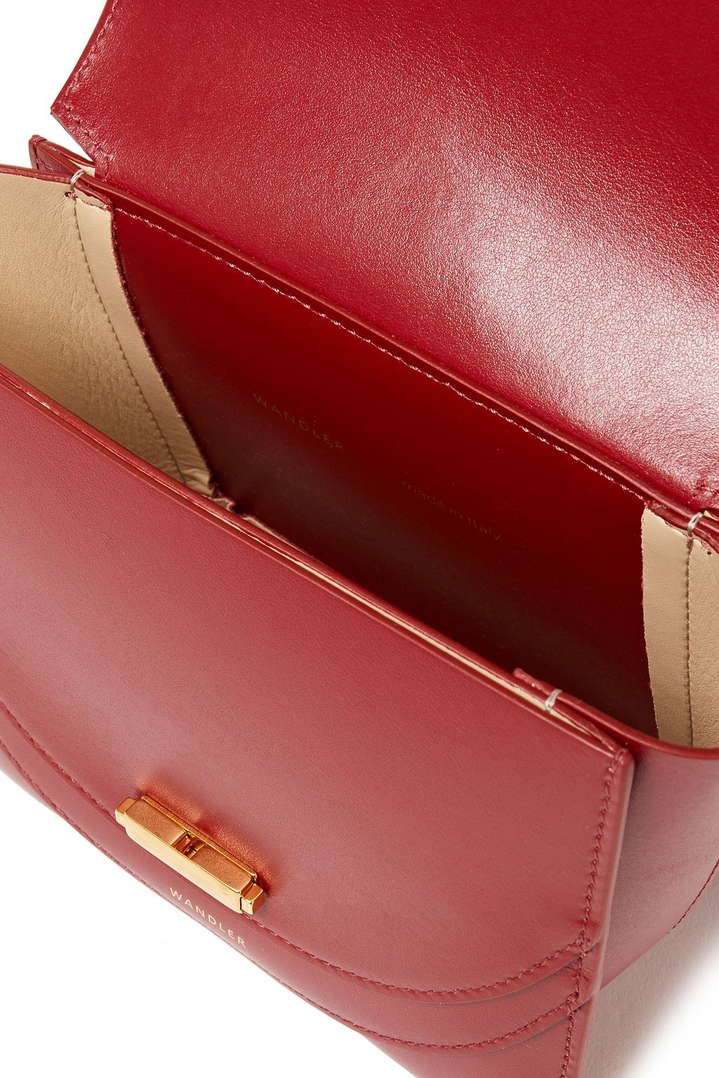 WANDLER Luna mini  leather shoulder bag
