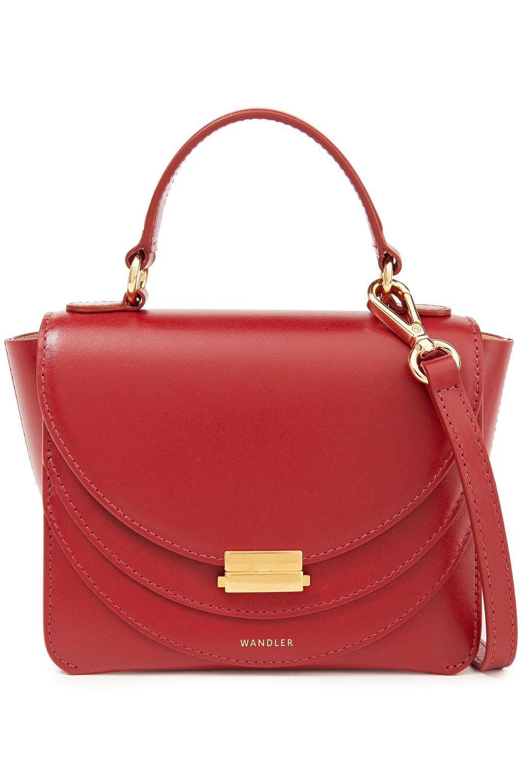 WANDLER Luna mini  leather shoulder bag