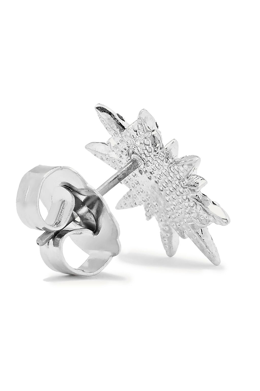CZ BY KENNETH JAY LANE Silver-tone crystal earrings