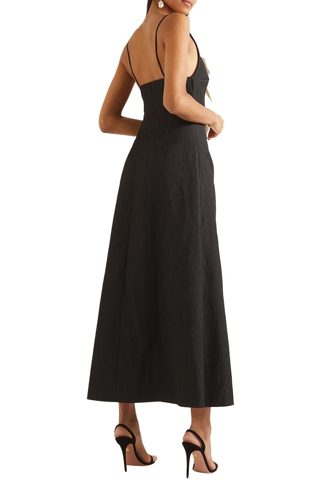 EMILIA WICKSTEAD Paris bow-detailed cloqué dress