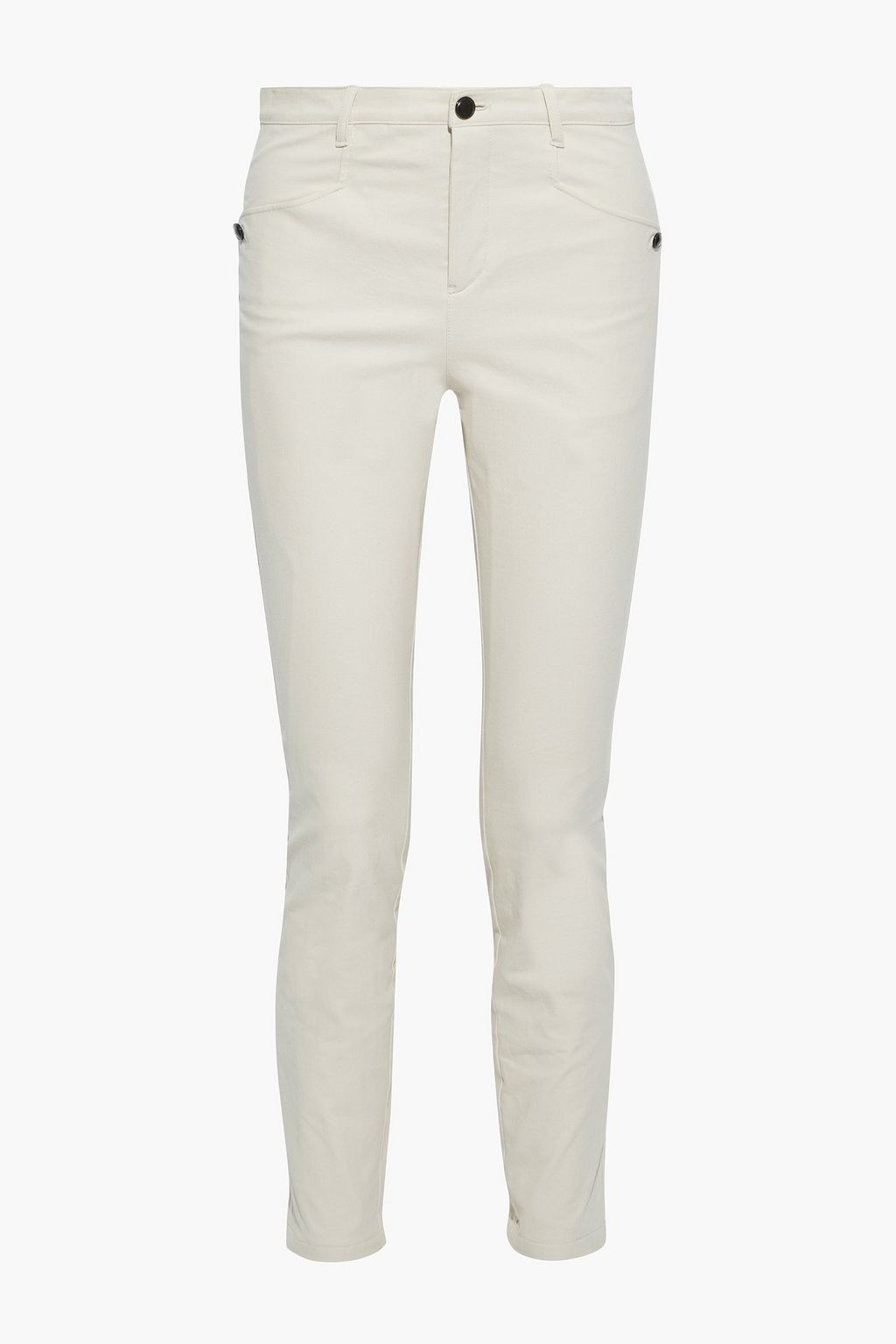 Ecru Leonard button-detailed cotton 