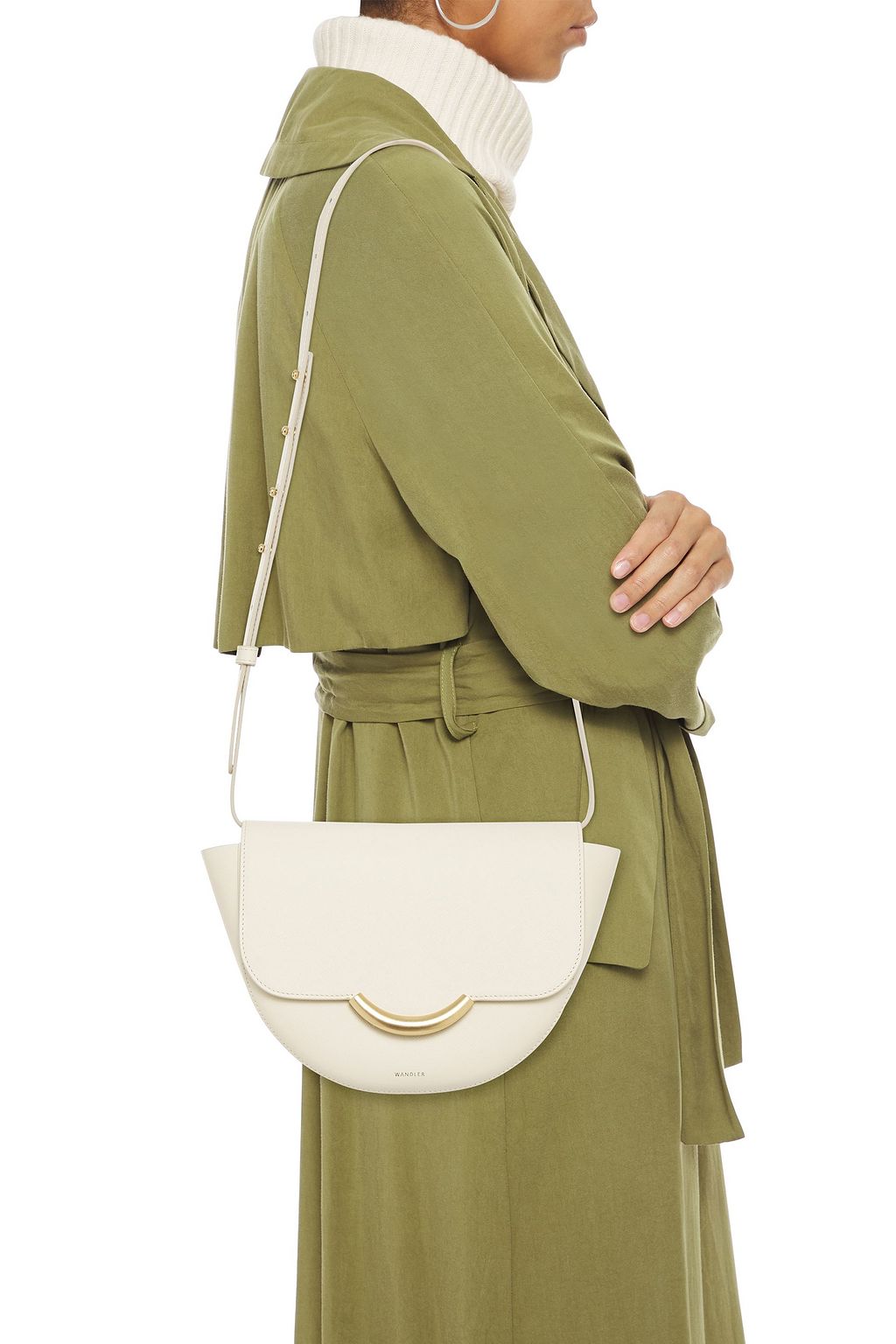 WANDLER Billy embellished leather shoulder bag