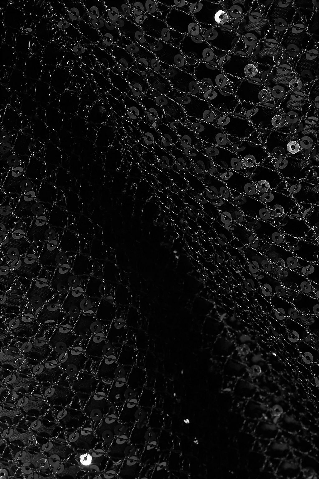 TALBOT RUNHOF Noix sequined macramé dress