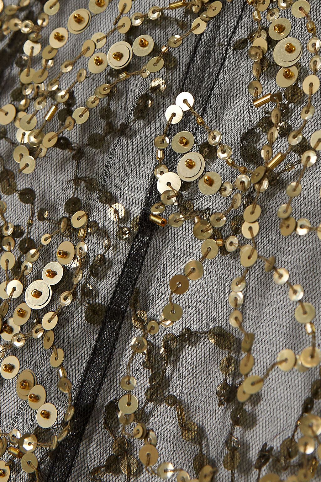 DRIES VAN NOTEN Embellished tulle top