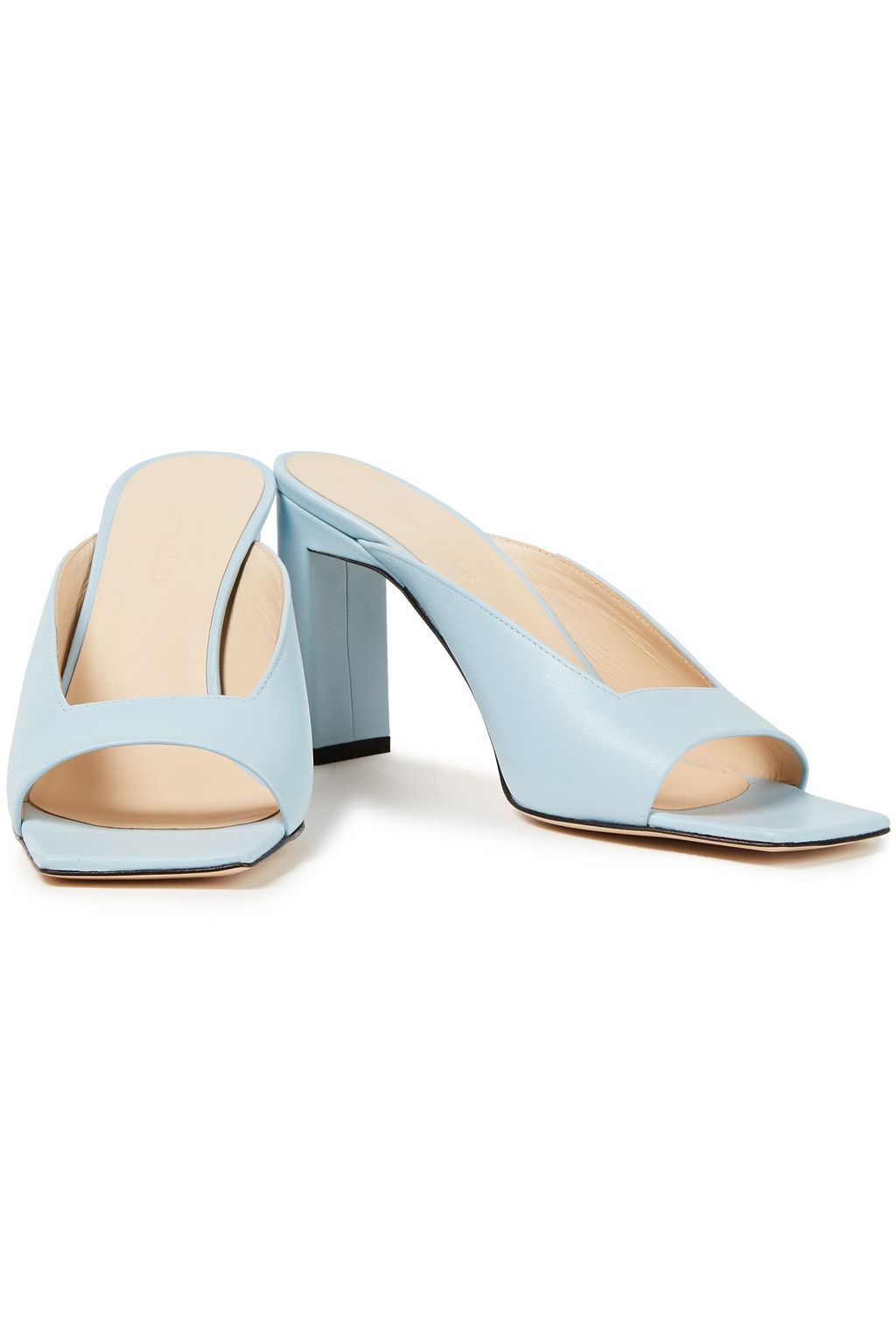 WANDLER Isa leather mules