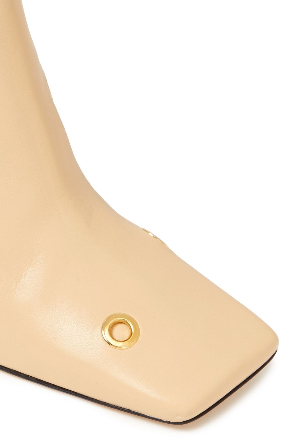WANDLER Isa eyelet-trimmed leather ankle boots