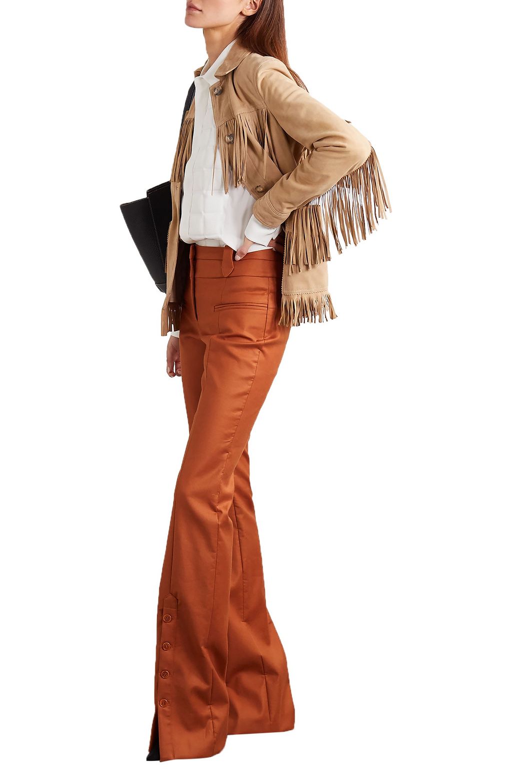 ALTUZARRA Cumberland fringed suede jacket