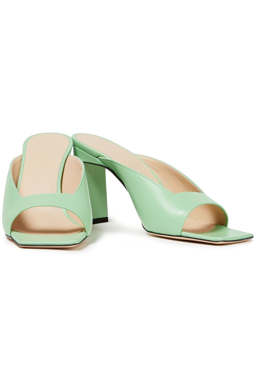 WANDLER Isa leather mules