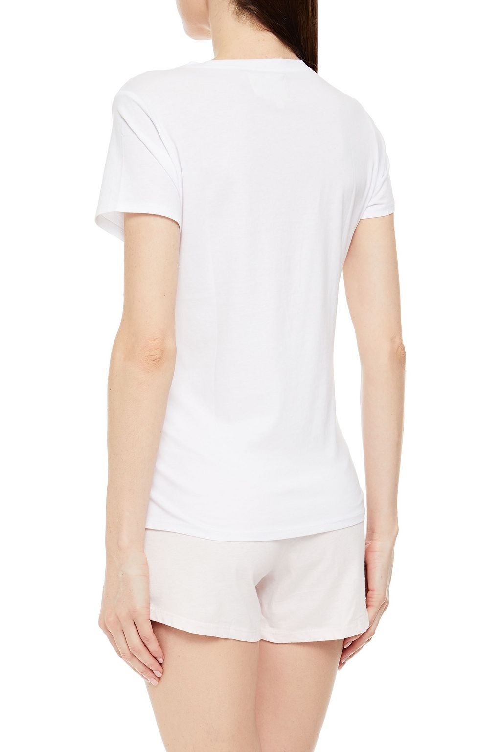 NATURAL SKIN Organic cotton-jersey pajama top