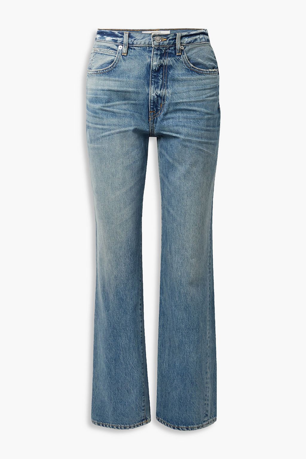 London distressed high-rise jeans | Sale up off | THE OUTNET