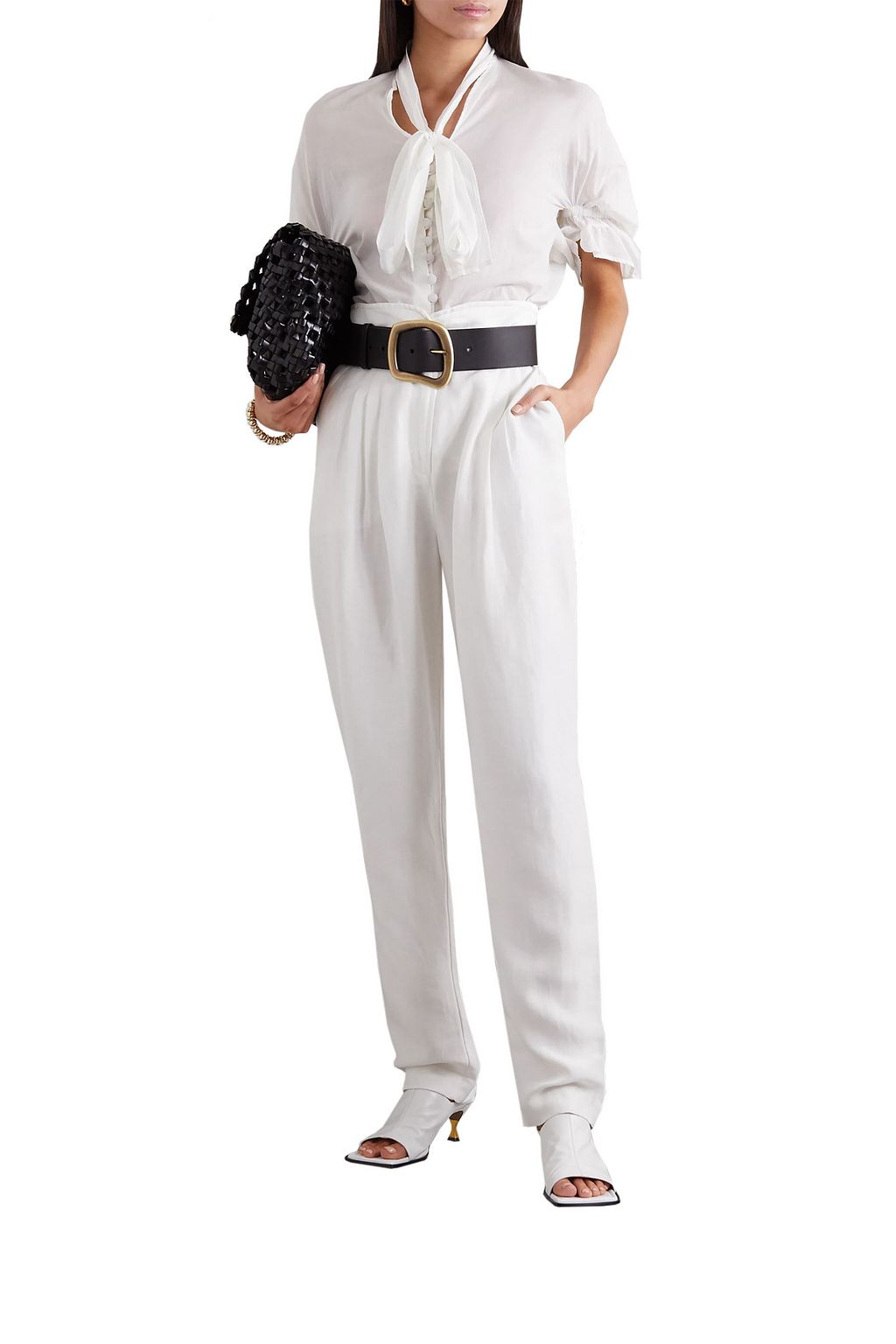 ÀCHEVAL PAMPA Gato woven tapered pants