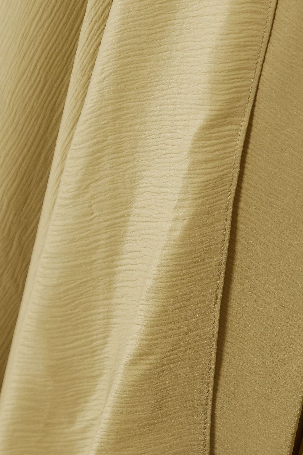 TOVE Arbor asymmetric silk-crepon maxi skirt