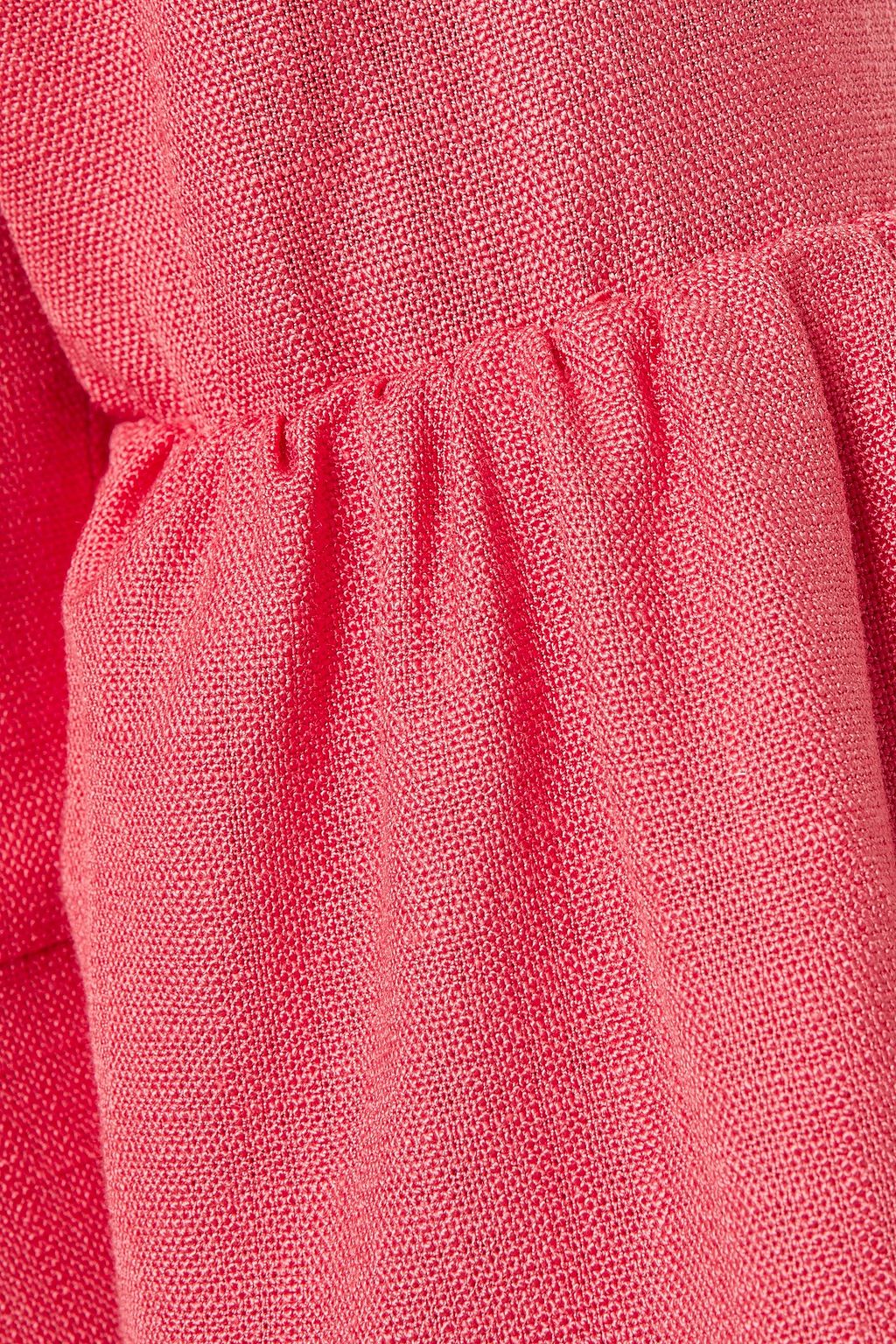 VERONICA BEARD Amalita gathered woven dress