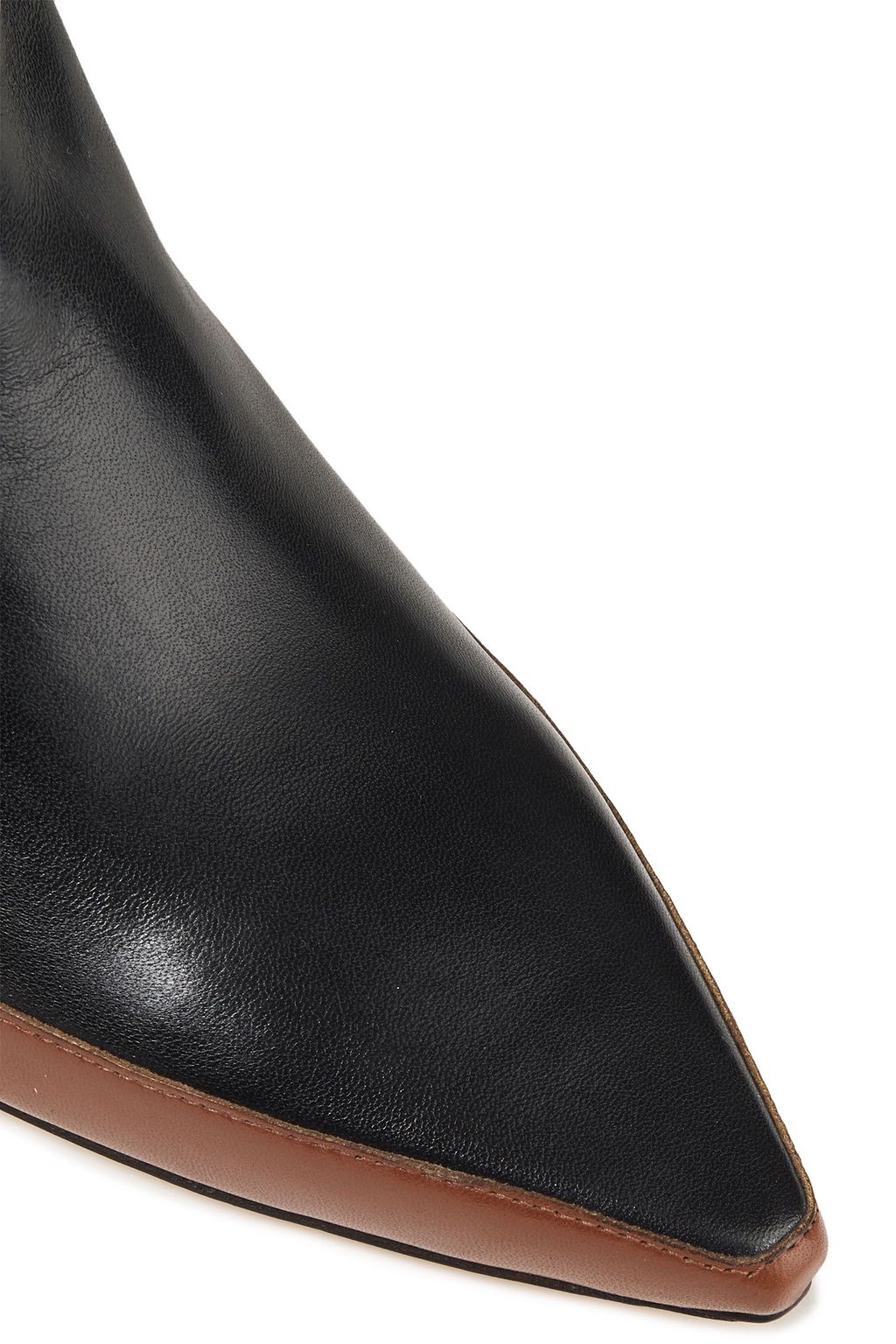 WANDLER Bente two-tone leather boots
