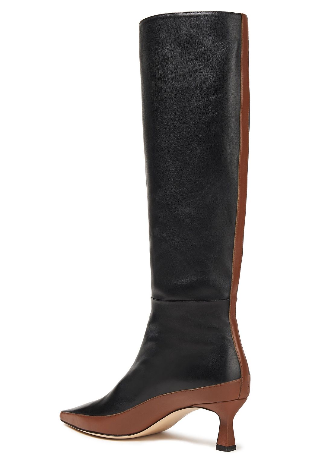 WANDLER Bente two-tone leather boots
