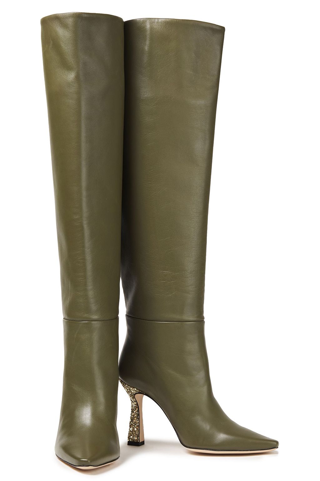 WANDLER Lina leather knee boots