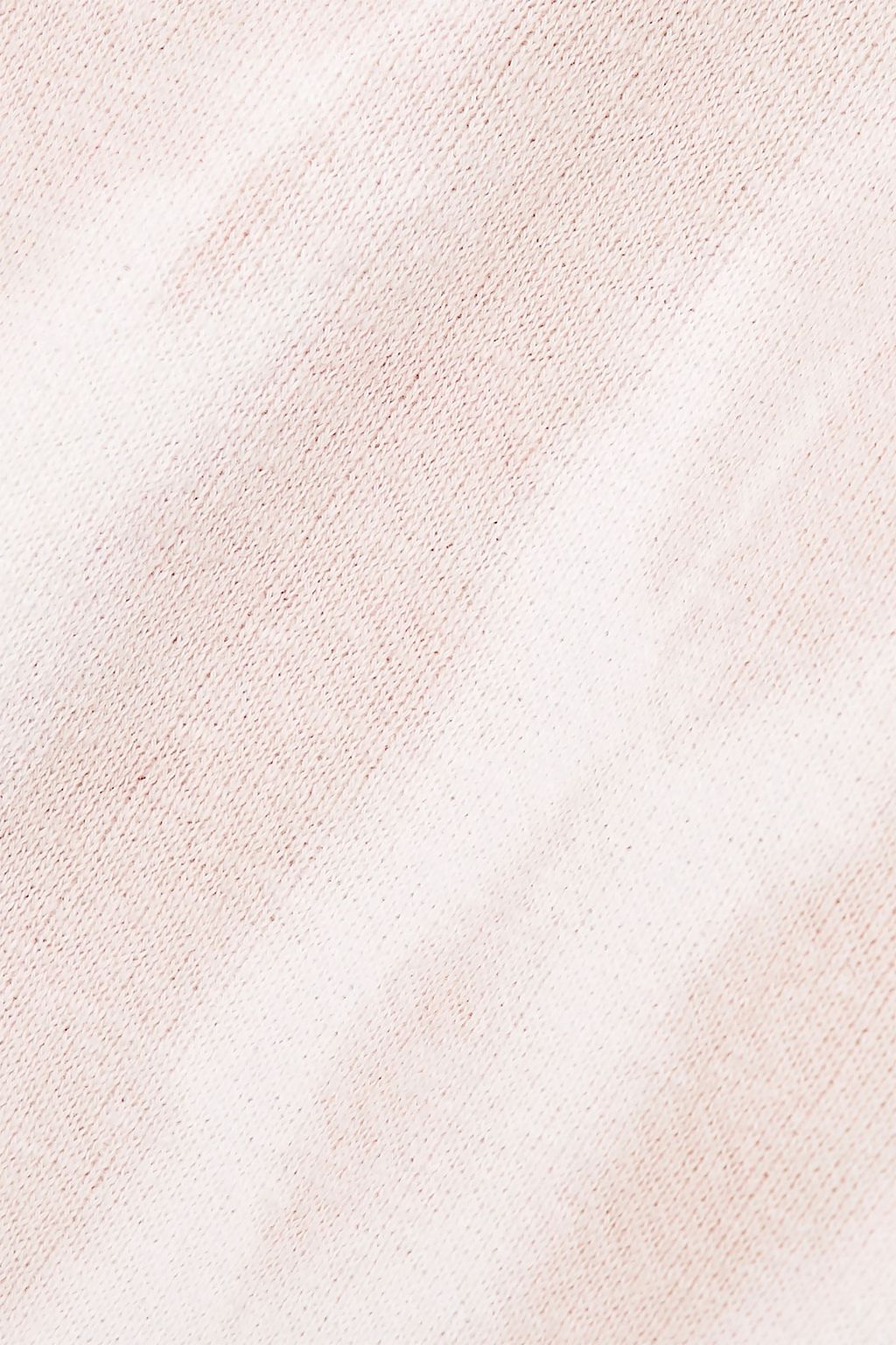 ULLA JOHNSON Eli Minikleid aus Baumwoll-Jersey mit Batikmuster und Rüschen