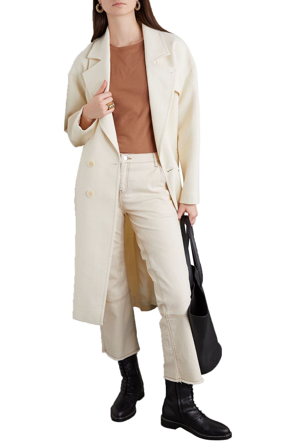 BY MALENE BIRGER ハイライズ ストレートレッグ ジーンズ