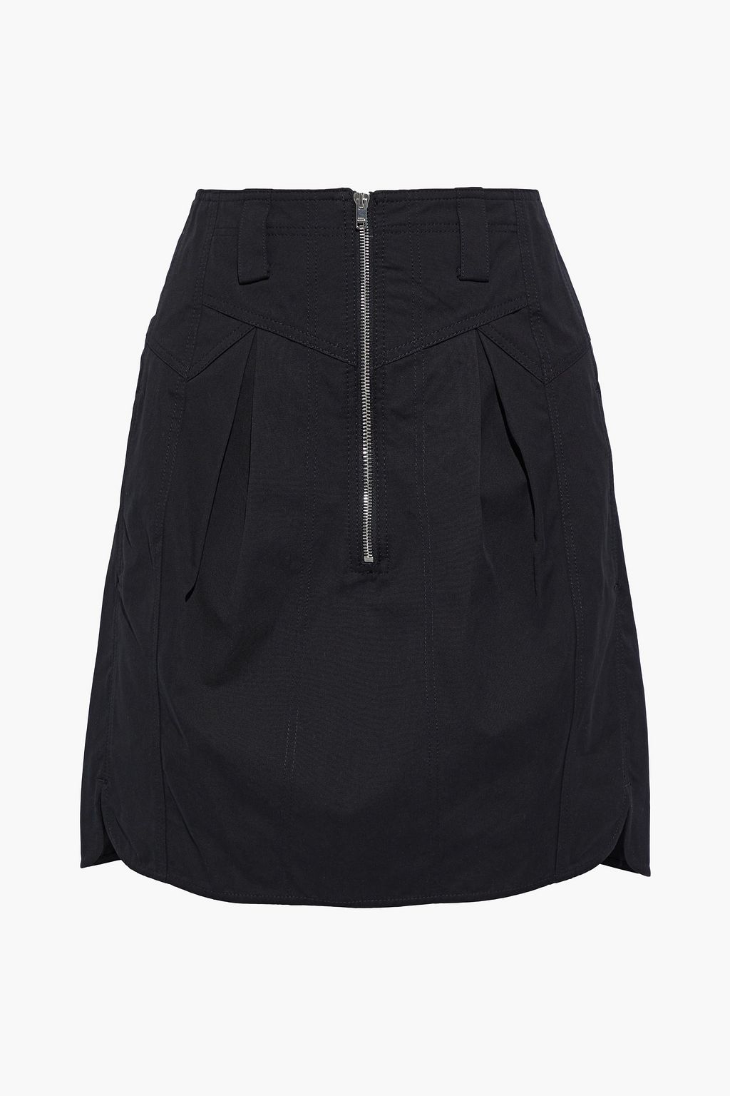 ISABEL MARANT Hera pleated cotton mini skirt | THE OUTNET