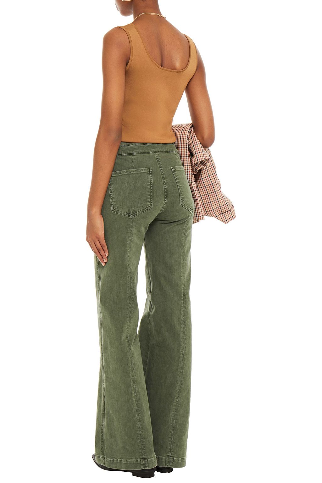 VERONICA BEARD Ember high-rise wide-leg jeans