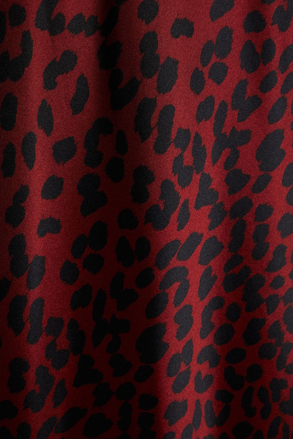 NILI LOTAN Snake-print silk-charmeuse slip dress