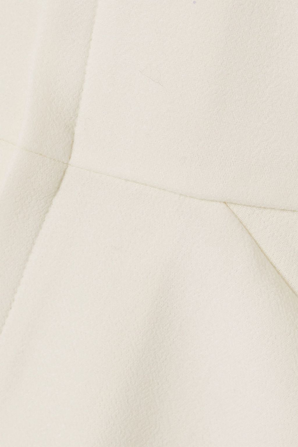 ROLAND MOURET Noto asymmetric wool-crepe jacket