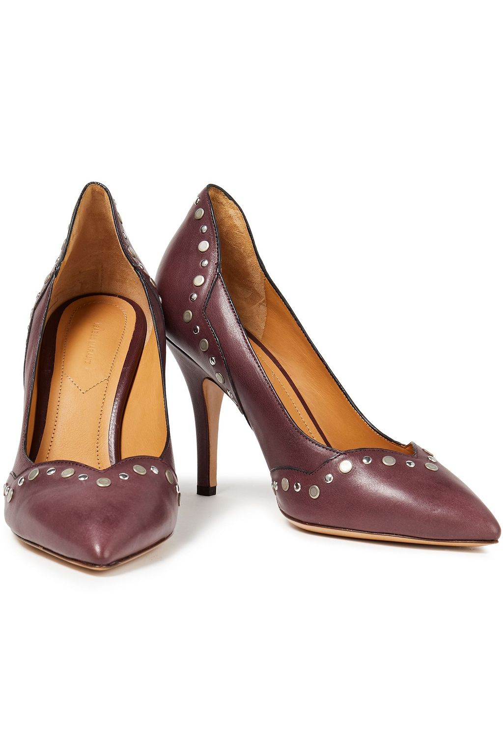 ISABEL MARANT Studded leather pumps